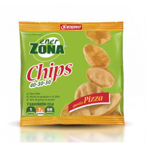 EnerZona Chips 40 30 30 minipack 1 blocco 25g. Gusto Pizza